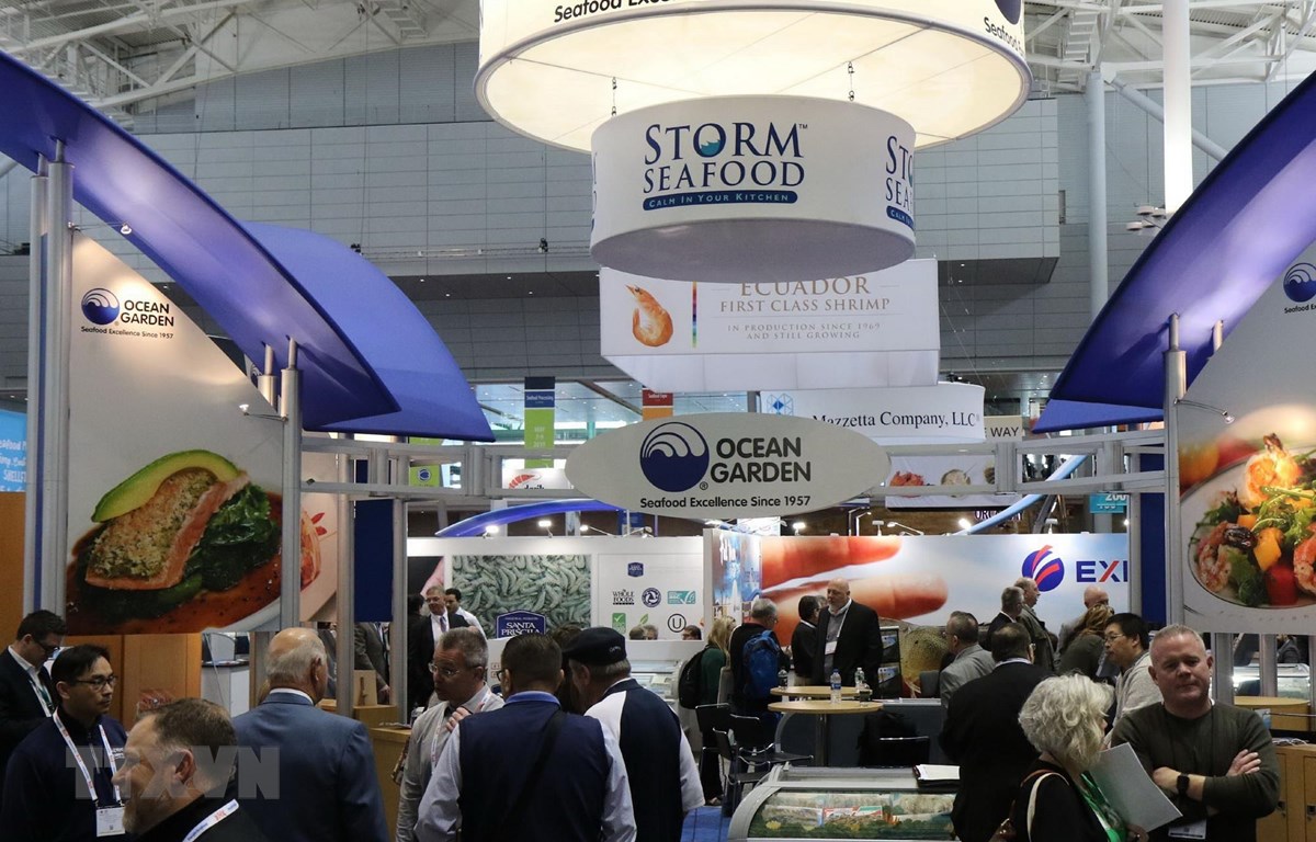 Produits aquatiques 15 entreprises vietnamiennes à une foire internationale aux Etats-Unis